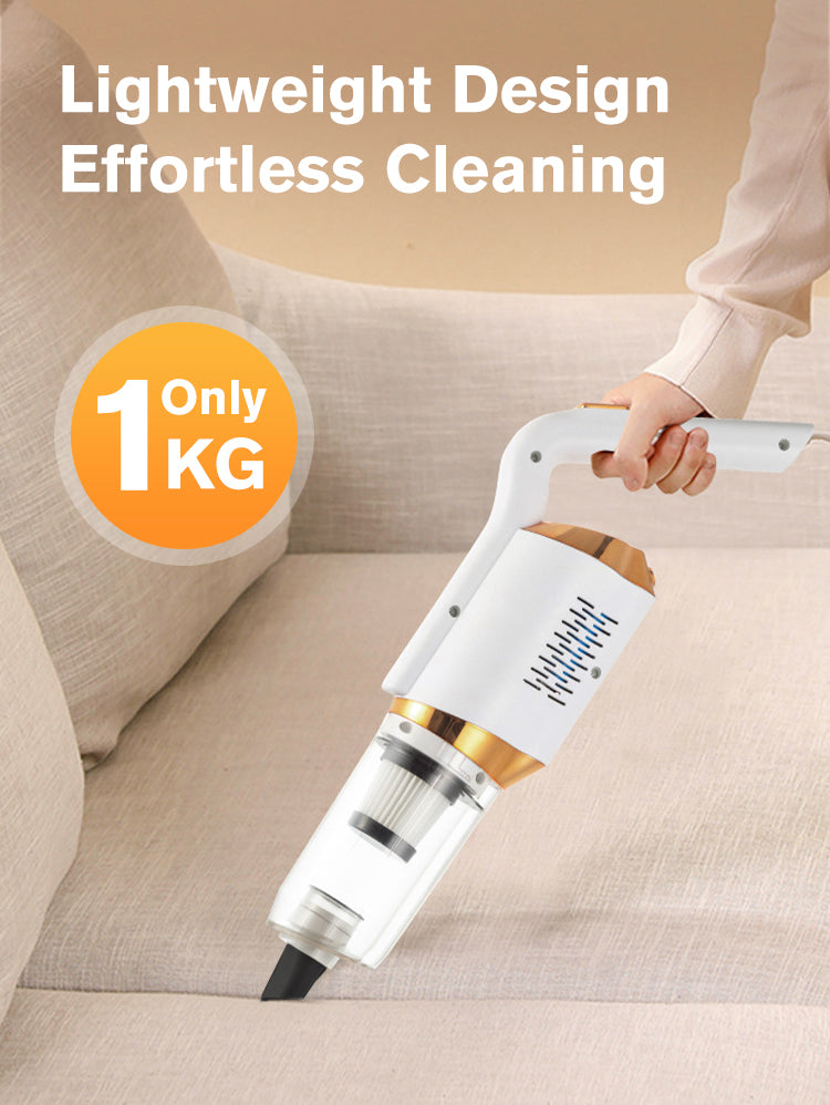 Cordless Vacuum Cleaner – 6000PA Powerful Suction for Home & Car